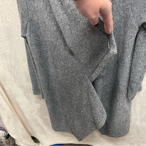 Clara sun woo waterfall draped cardigan gray women’s medium casual - Picture 4 of 7